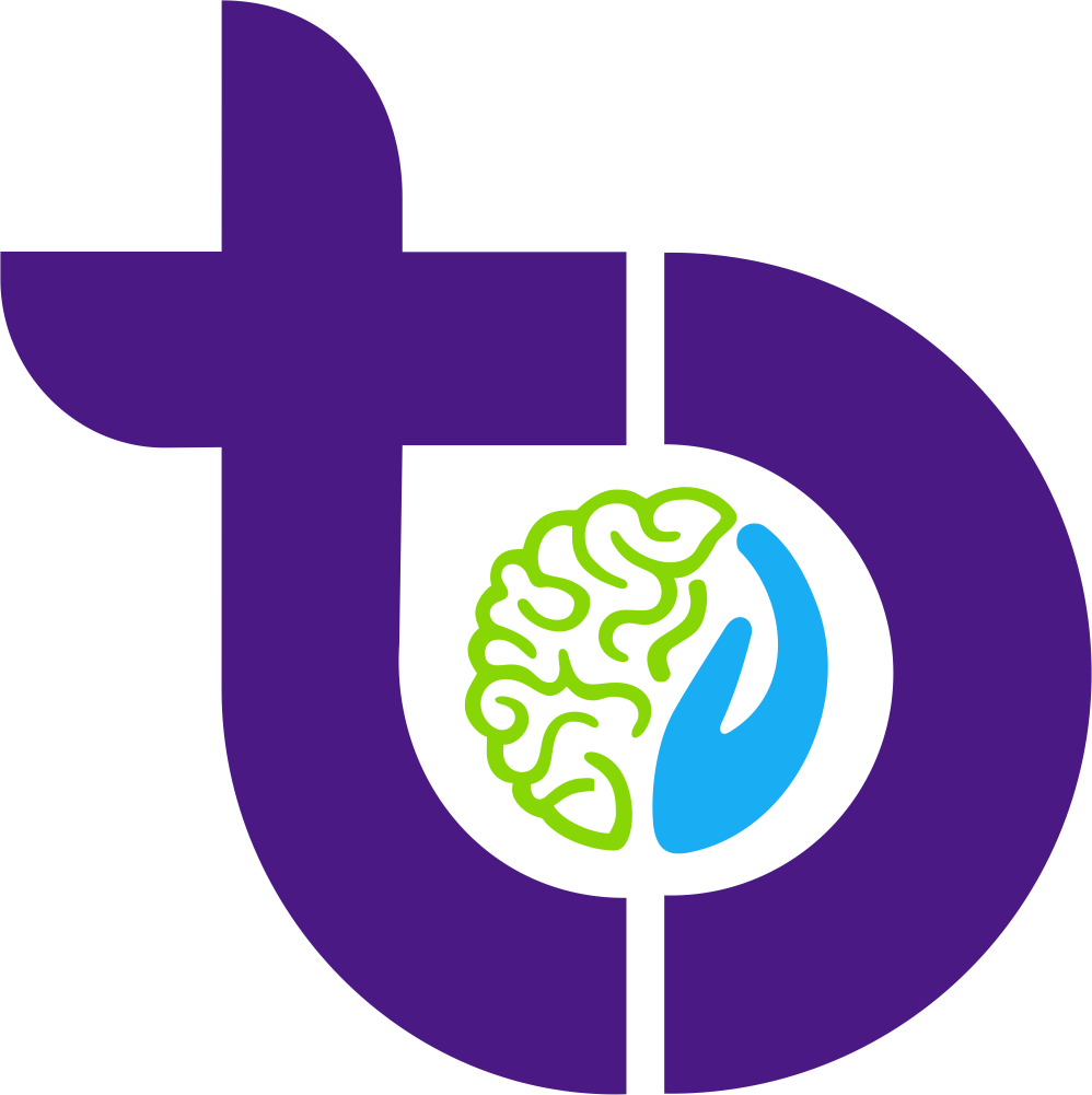 Mind to Brain Logo in purple