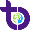 Mind to Brain Logo in purple